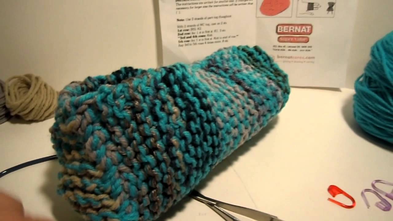 Quick Knit Stash Slippers - Gathering Materials - YouTube