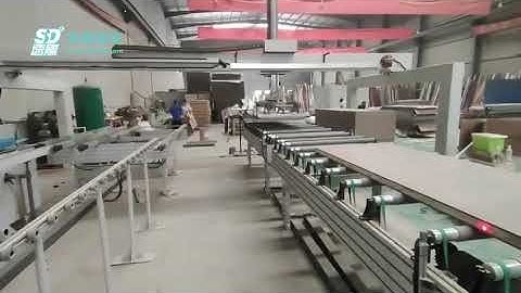 Interior Wood Door CNC Production Line with Auto Edge banding
