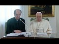 Pope participates in climate conference from Rome