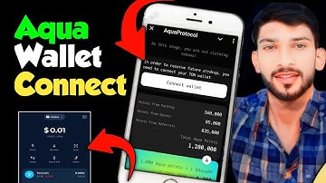 Aqua Wallet Connect LIVE Today Latest Update | aqua Wallet Connect problem || New Update