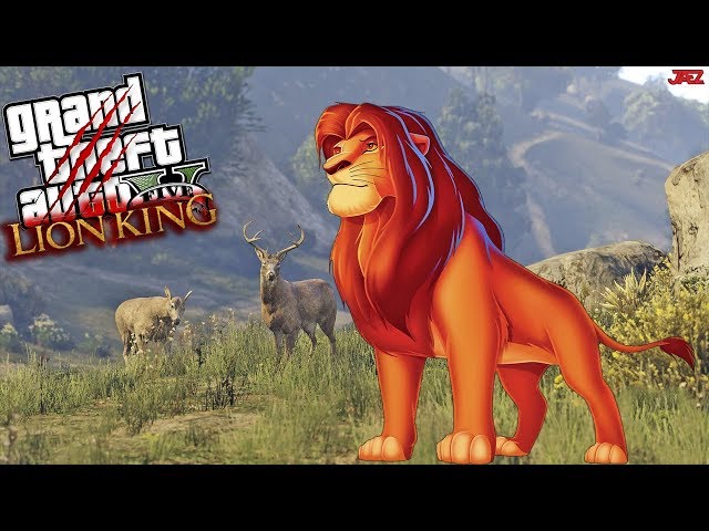 Mod coloca personagens de O Rei Leão em GTA 5