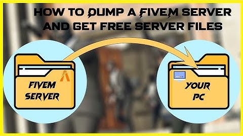 [DUMPING TOOL] HOW TO DUMP A FIVEM SERVER V1