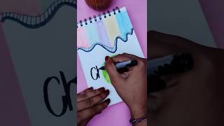 ✨😍Aesthetic Chemistry Notebook Cover Page Design | Easy & Creative Idea #frontpageidea #calligraphy
