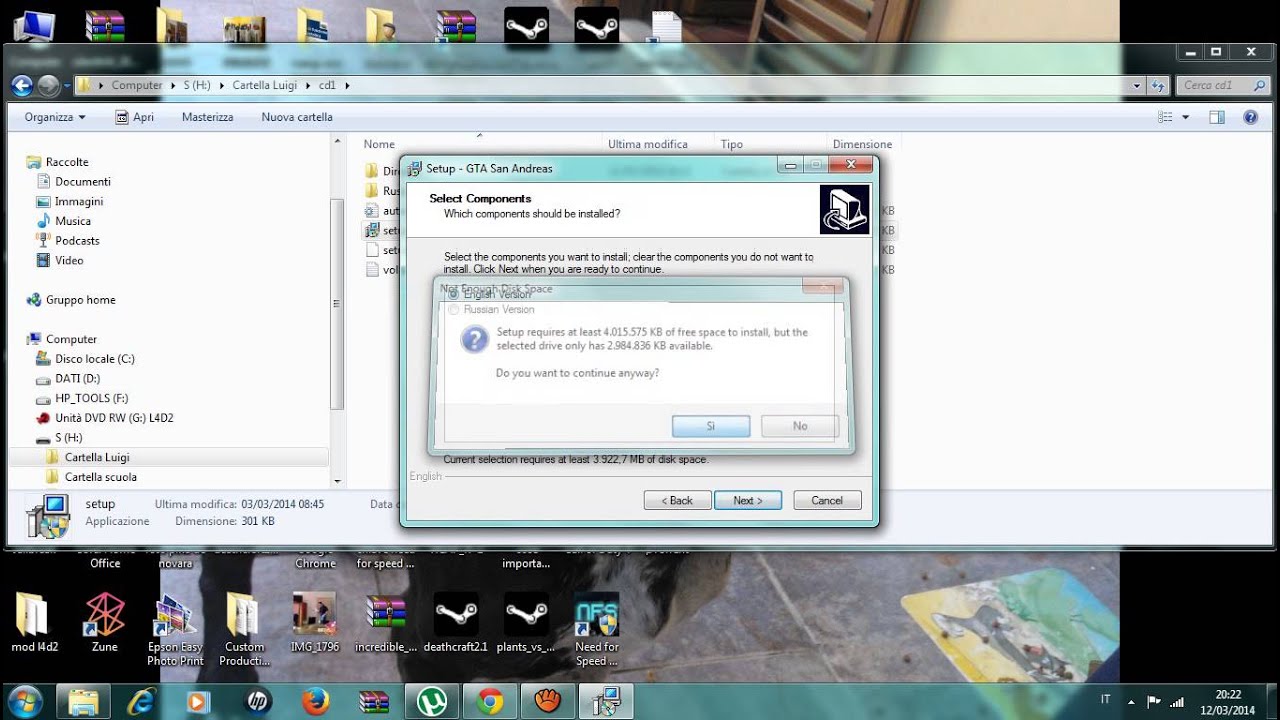 gta san andreas pc velocemente