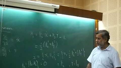 Prof. Rabin Banerjee - Constrained Dynamics 1