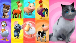 Learn Farm Animals by Dave and Ava | Farm Animals for Kids | Dave and Ava Game screenshot 4