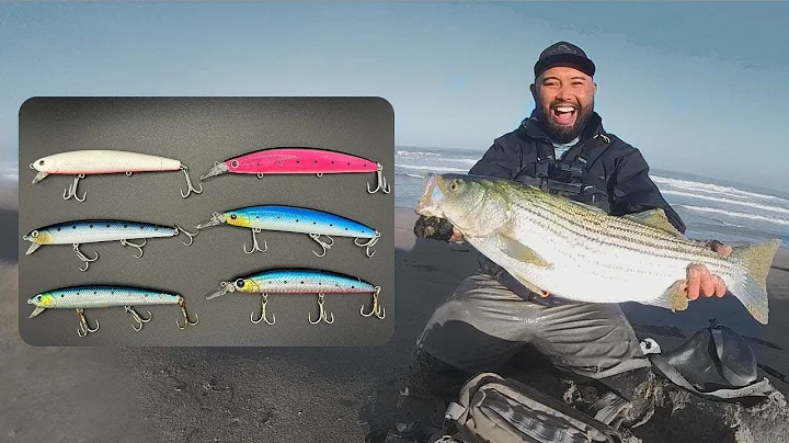 Lure Selection 101: Choosing the right lure and color for Surf Perch and Striped Bass