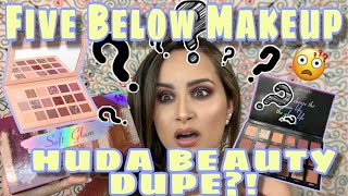 FIVE BELOW $5 MAKEUP HAUL | Huda Beauty SOFT GLAM DUPE?! Tested | Tutorial & First Impressions screenshot 4