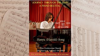 Hanyu (Harold) Song's Piano Recital