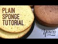 Plain Vanilla Sponge Tutorial | Yeners Cake Tips with Serdar Yener from Yeners Way