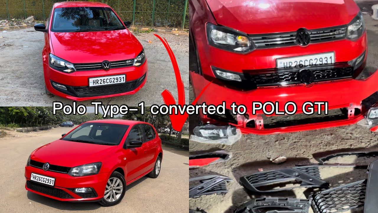 2014 polo gt tsi converted to Polo Gti old polo to new shape polo