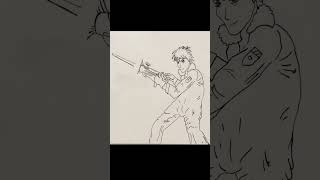 90s ANIME PROCESS #behindthescenes #anime #celanimation #cowboybebop #artwork #artprocess