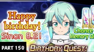 Sao Md - Sinons Birthday