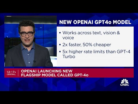 OpenAI unveils new AI model and desktop version of ChatGPT