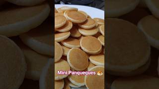 Mini panqueques 🥞 fáciles de hacer. #cocina #comida #hotcakes #recipes