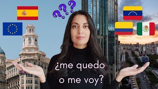 Vivir en ESPAÑA. Lo que debes considerar ANTES salir/ Mi experiencia con 23 años viviendo en España