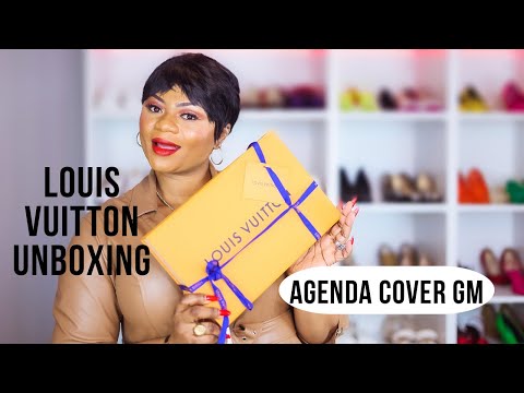 Louis Vuitton Large Ring Agenda GM Cover Review and Unboxing (Vlog