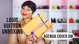 LOUIS VUITTON GM AGENDA COVER - UNBOXING/REVIEW
