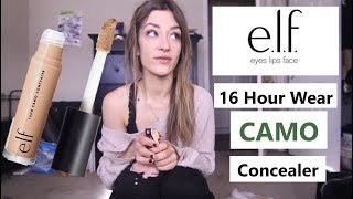 E.L.F. 16 HOUR CAMO CONCEALER: First Impressions & Wear Test