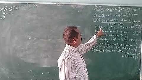 Lecture-16, class 11th,exercise 3.5,questions 12-14 Balaji prakashan by H S Khare CGIC