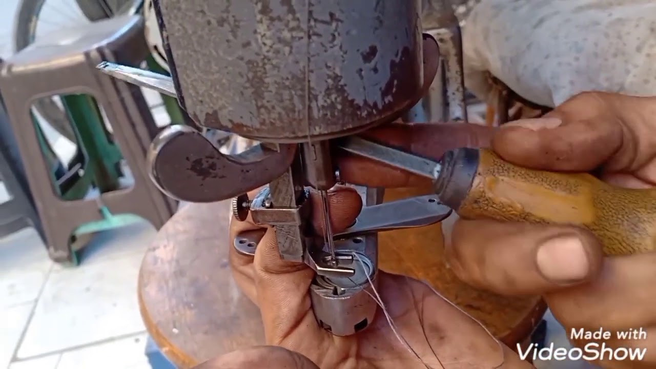 اتعلم ازاى تخلى المكنة متفوتش الغرزة من لقمة عمواد الابره مع ايمن المصرى