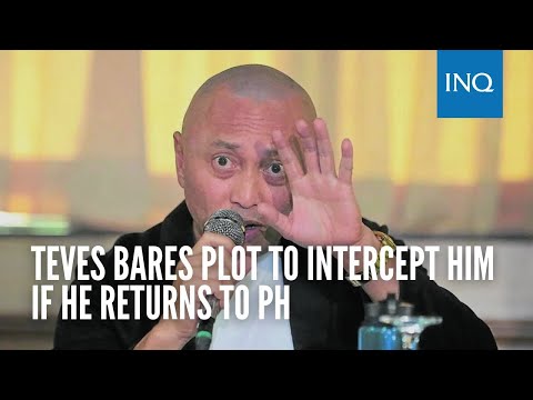 Teves bares plot to intercept him if he returns to PH; BI says it’s protocol