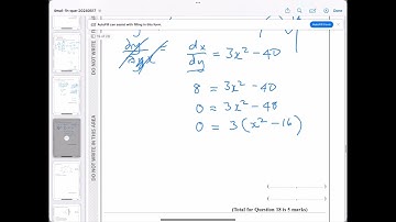 @Katiedoesmaths Edexcel IGCSE 16 May 2024 higher Q17,18