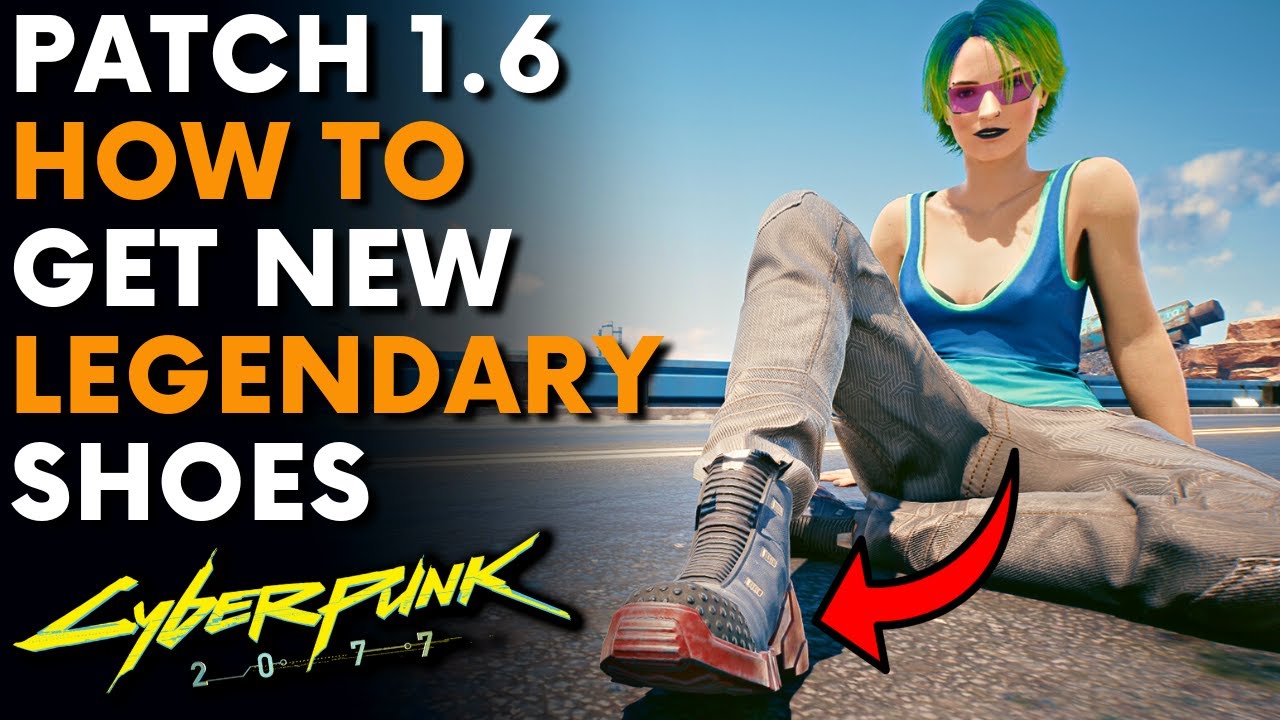 How To Get New Legendary MEDIA SHOES In Cyberpunk 2077 | Patch  (Secret  Location & Guide) - YouTube