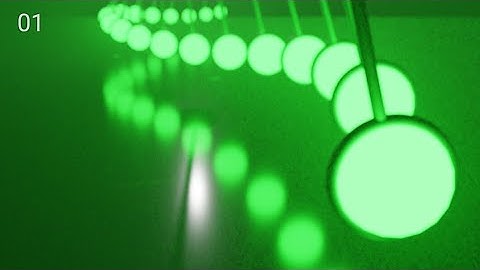 Pendulum In Motion !! 3D Animation in Blender