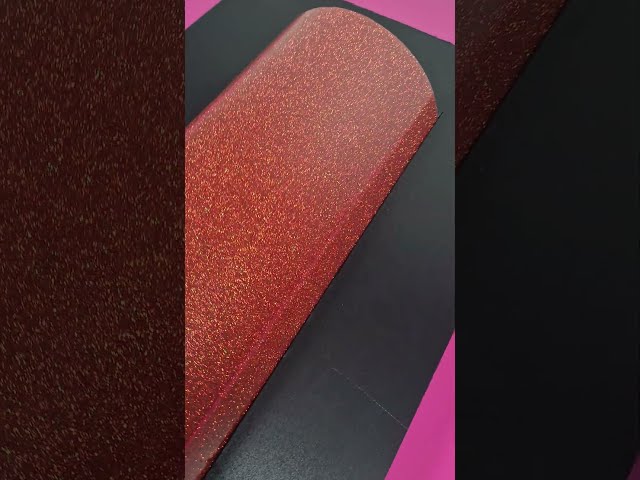 Termoadesivo Stahls' Glitter Arancione A4 video