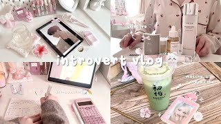 Introvert Vlog Daily Life, Macarons, Gaming,Skincare