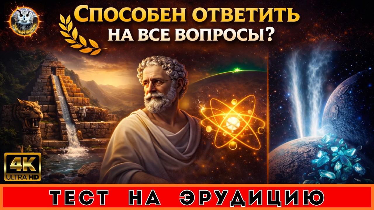 12 Фактов, которые заставят ваш мозг кипеть 🧠 | Тест на эрудицию