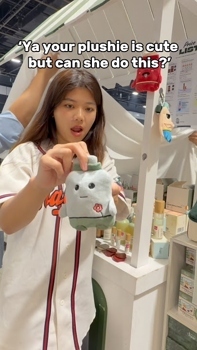 Your plushie is cute but can she do this????? So useful that your mom is gonna buy it too