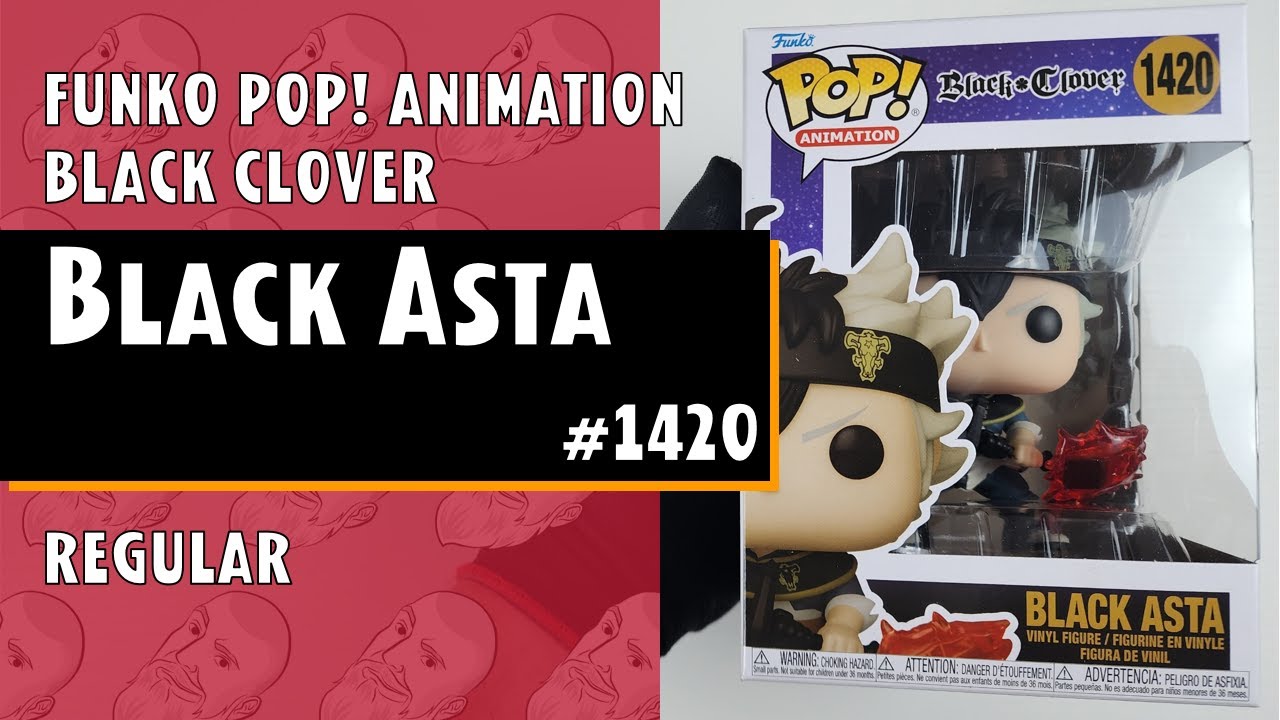  Funko Pop! Animation: Black Clover - Asta : Funko: Toys & Games