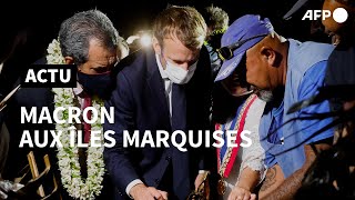 Macron aux Marquises: 