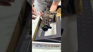 MAXIM Defense Licensed VFC PDX SBR  FDE  GBBR Airsoft #airsoft #unboxing #fakegun #maximdefense