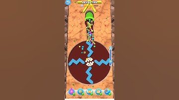 Sand Balls Level 145 Underground Island SandBall Game 🔥 All Level #shorts #sandballs #gameplay