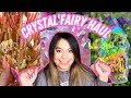 Crystal fairy aura crystal haul for my personal collection