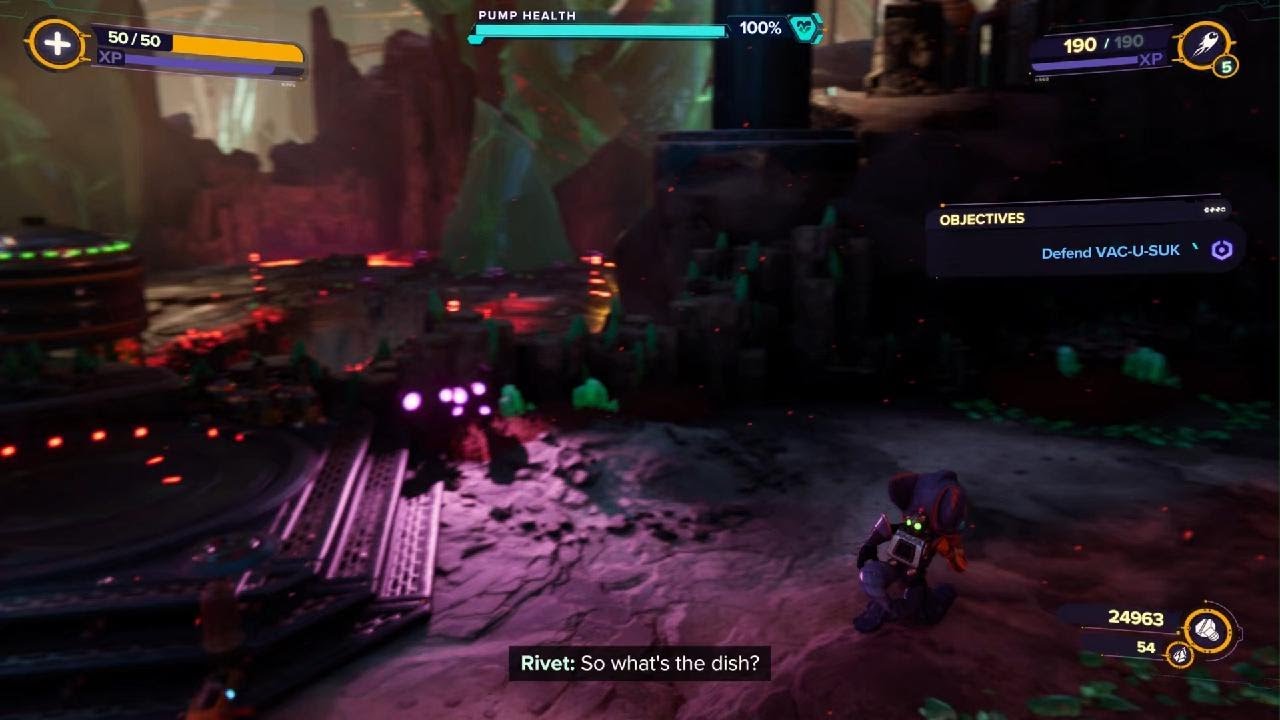 Ratchet & Clank: Rift Apart- rivet helps chef tulio