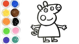 Dessin et Coloriage Peppa Pig pour BéBé - Dessin Pour BéBé screenshot 5