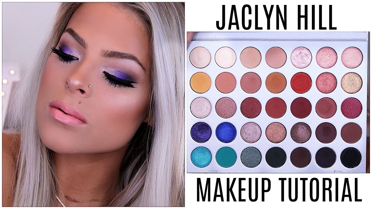 Jaclyn Hill Palette Makeup Tutorial / mini review Valerie Pac YouTube