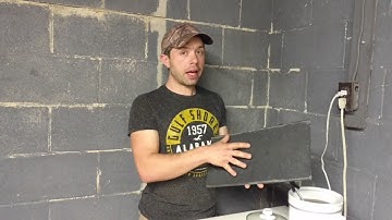 How to apply beeswax to plastic foundation