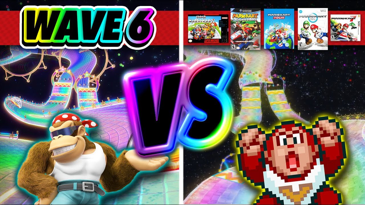 Wave 6 Graphics Comparison (Switch vs Wii, GameCube & More)