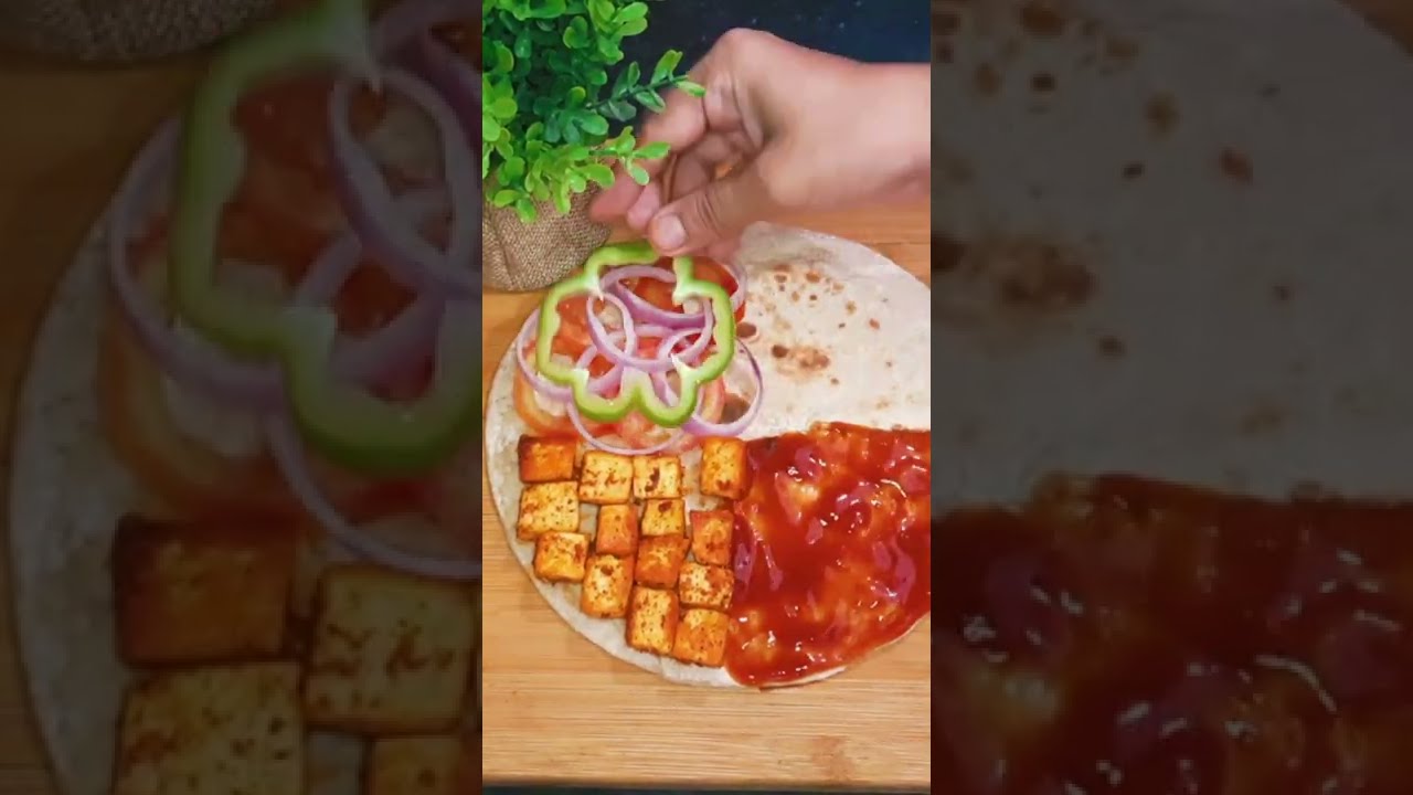 Quick and Easy Roti Wrap | Trending wrap | Roti Wrap | 