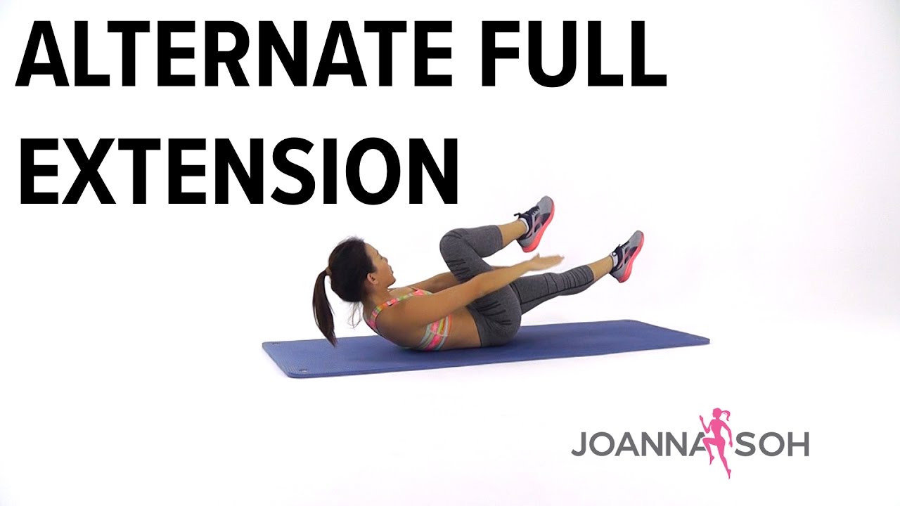 How to do Alternate Full Extension | Joanna Soh - YouTube