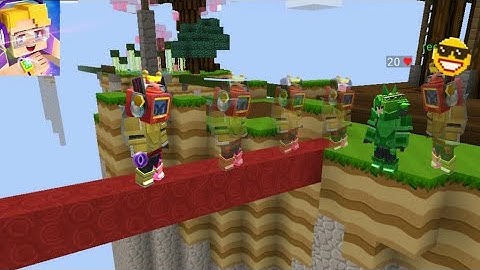 Trolling Noobs With Flash Pearls In Bedwars [Blockman Go]