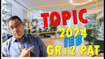 IEB | CAT PAT | 2024 | Let