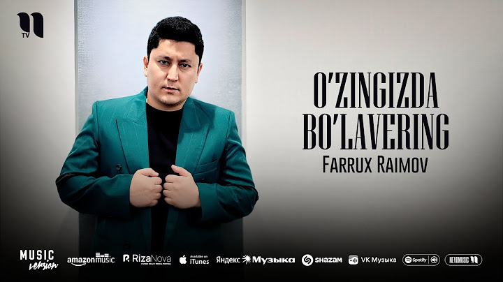 Farrux Raimov - O’zingizda bo’lavering (audio 2025)