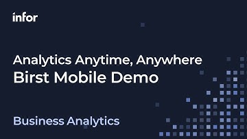 Enterprise Analytics on the go with the Birst Mobile App