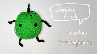 How to Crochet Drawstring Junimo Pouch Stardew Valley